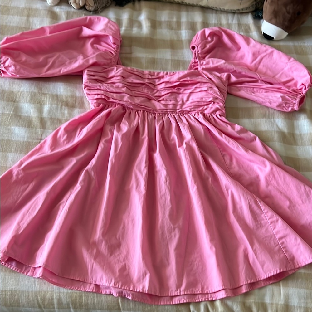 A&F Emerson Puff Sleeve Mini Dress